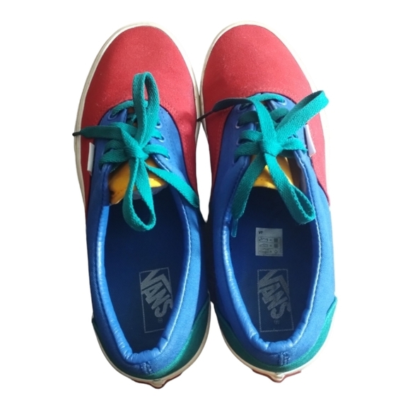Vans Off the Wall Era Primary Color Block Sneakers Kids‎ - Picture 8 of 8